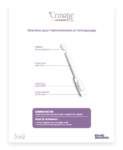 Crinone Administration Guide