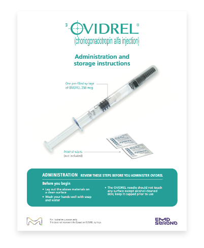 OVIDREL Injection Guide